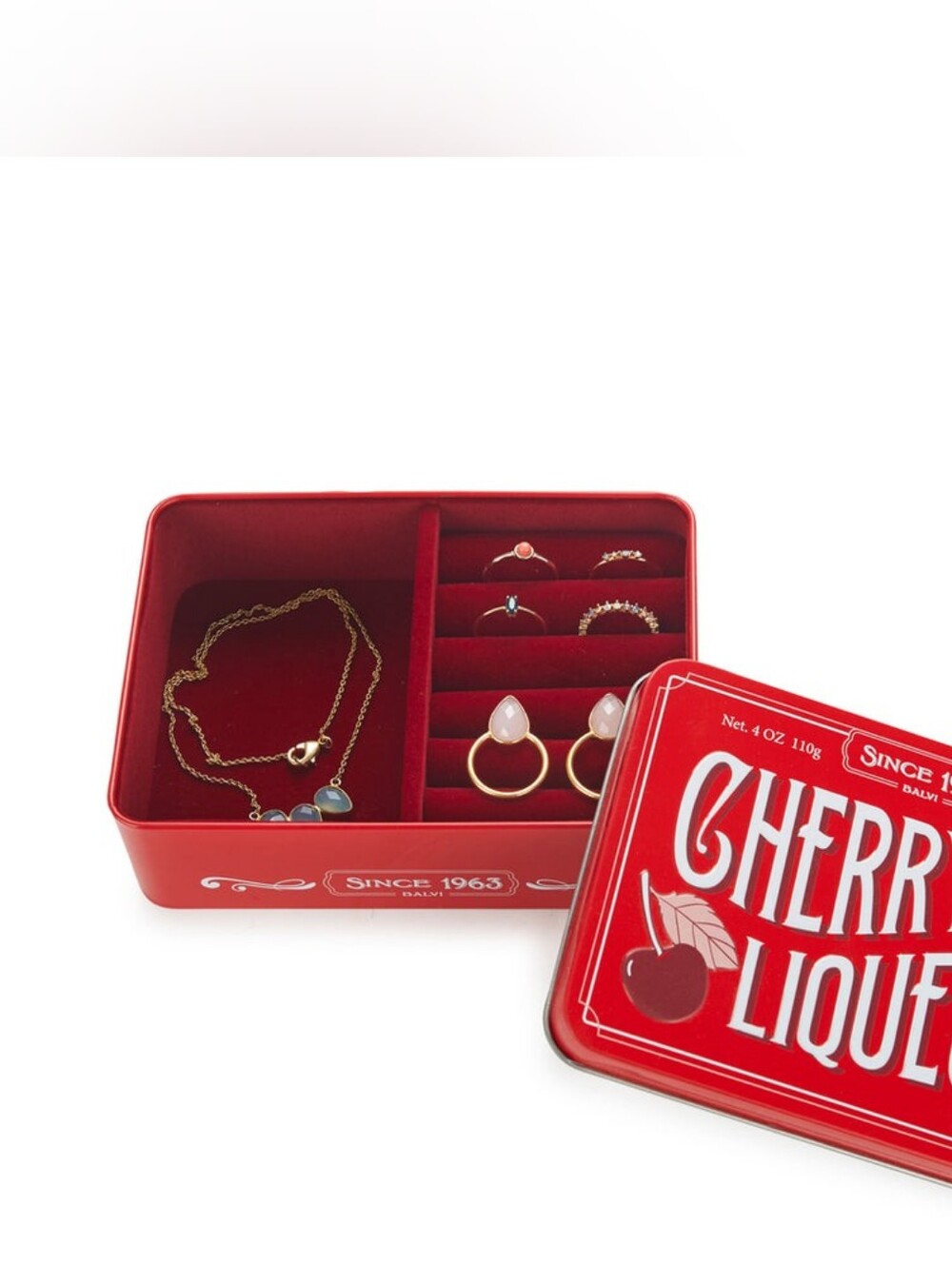 NEW Balvi Cherry Jewerly Box